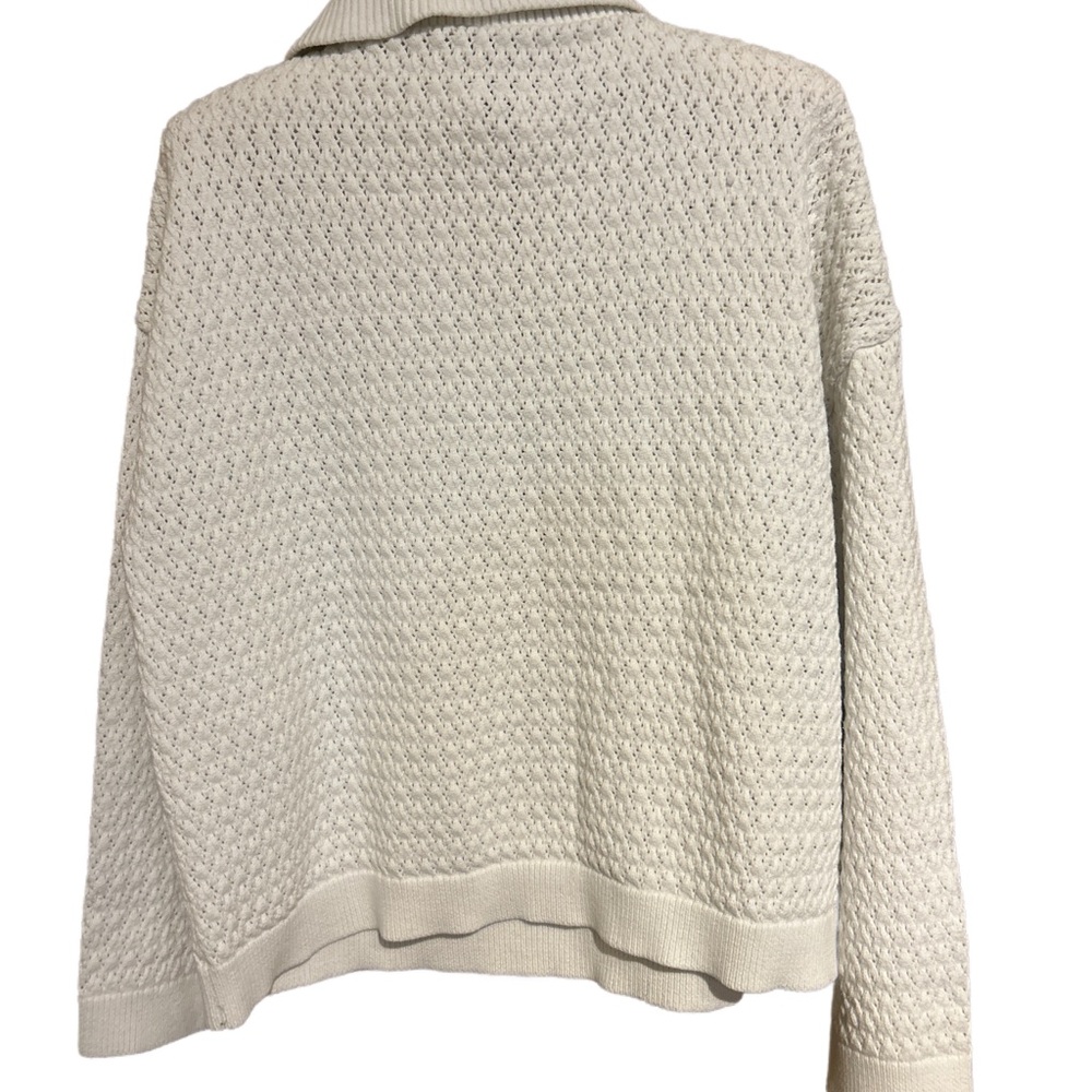 Lou & Grey White Cowl Neck Sweater - Picture 5 of 6